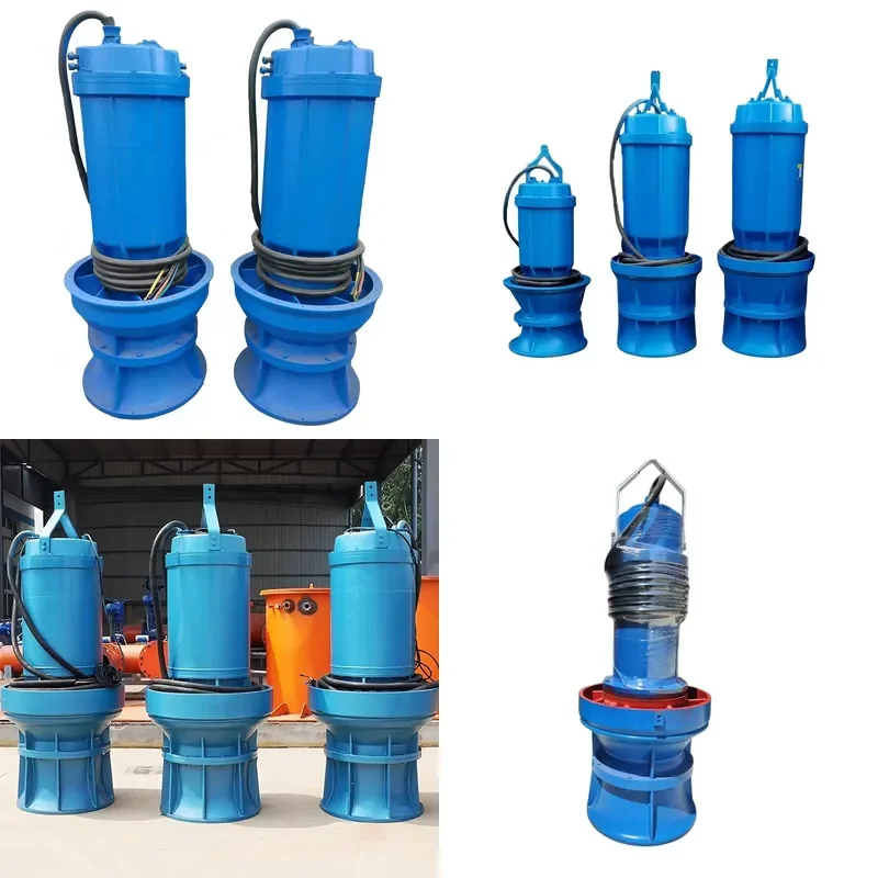 Submersible Axial Flow Pump High Pressure Stainless Steel Sewage Pump for Irrigation and Agriculture