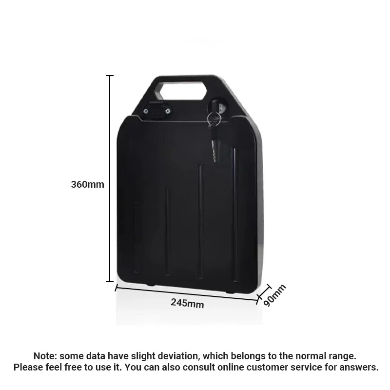 New 18650 high-capacity lithium battery, 60V20AH-100AH lithium battery pack, suitable for 250-2000W, with charger included