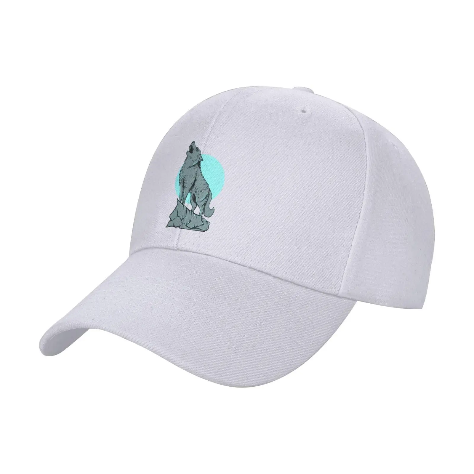 Adjustable Cute Wolf Baseball Cap Women Men Hat Truck Driver Baseball Caps Sun Hats