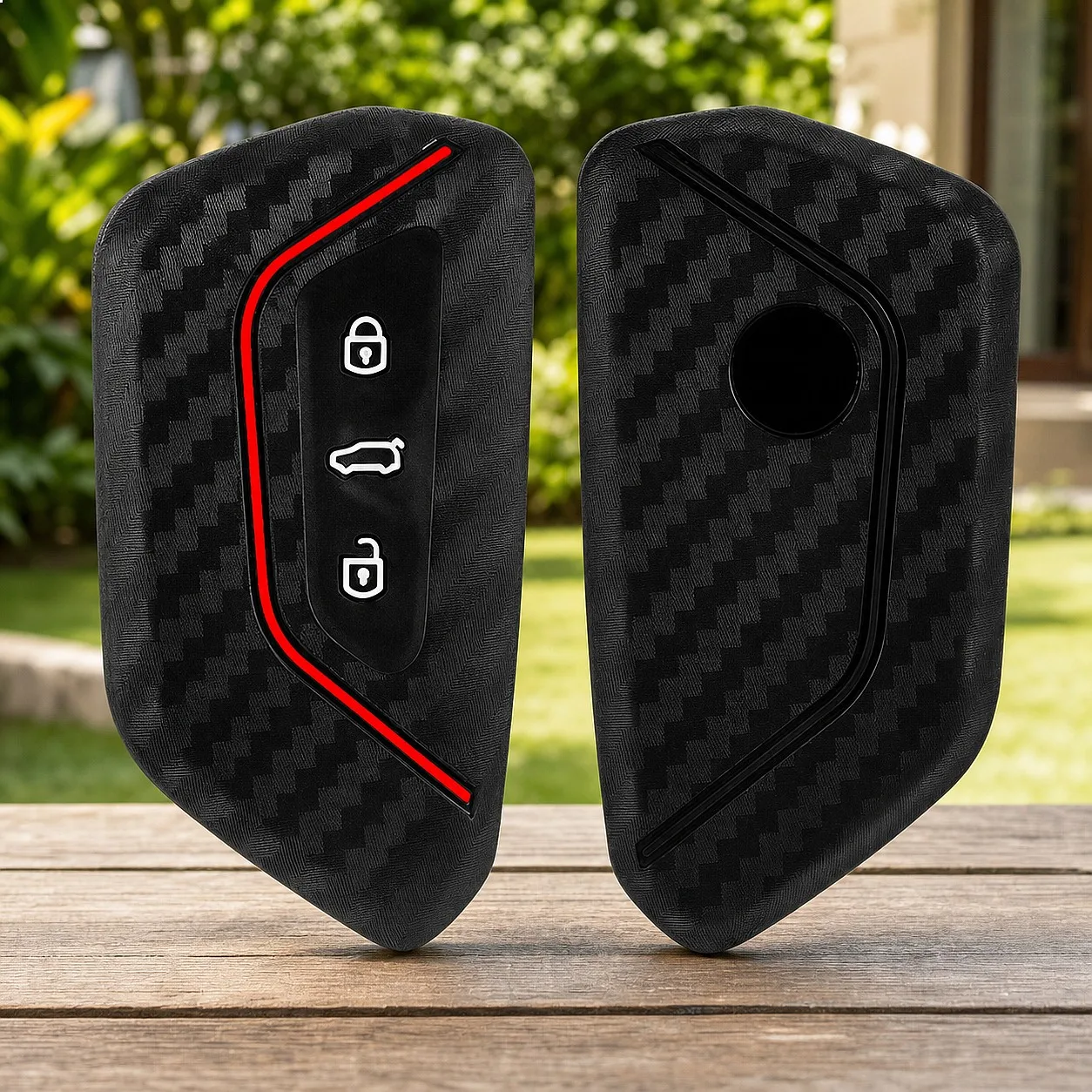 Silicone Car Key Fob Cover For Seat Leon Mk4 Cupra Formentor Skoda Octavia A8 VW Golf 8 GTI ID 4