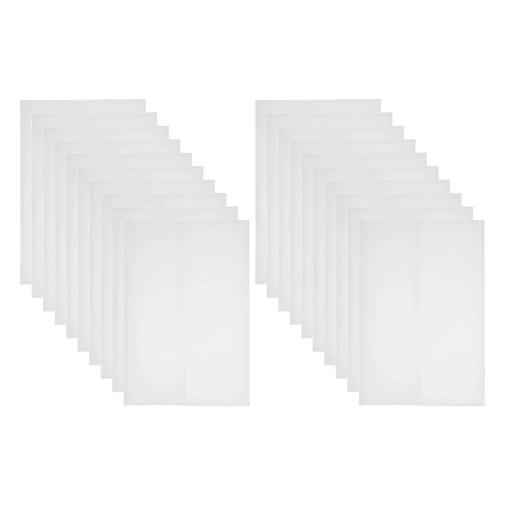 30pcs Translucent Jackets For Wedding Invitation Envelopes Craft Paper Liners Greeting Card Wraps Folded Covers Bulk