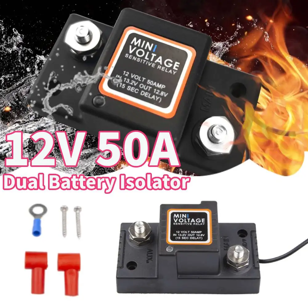 12V 50A Dual Batter…