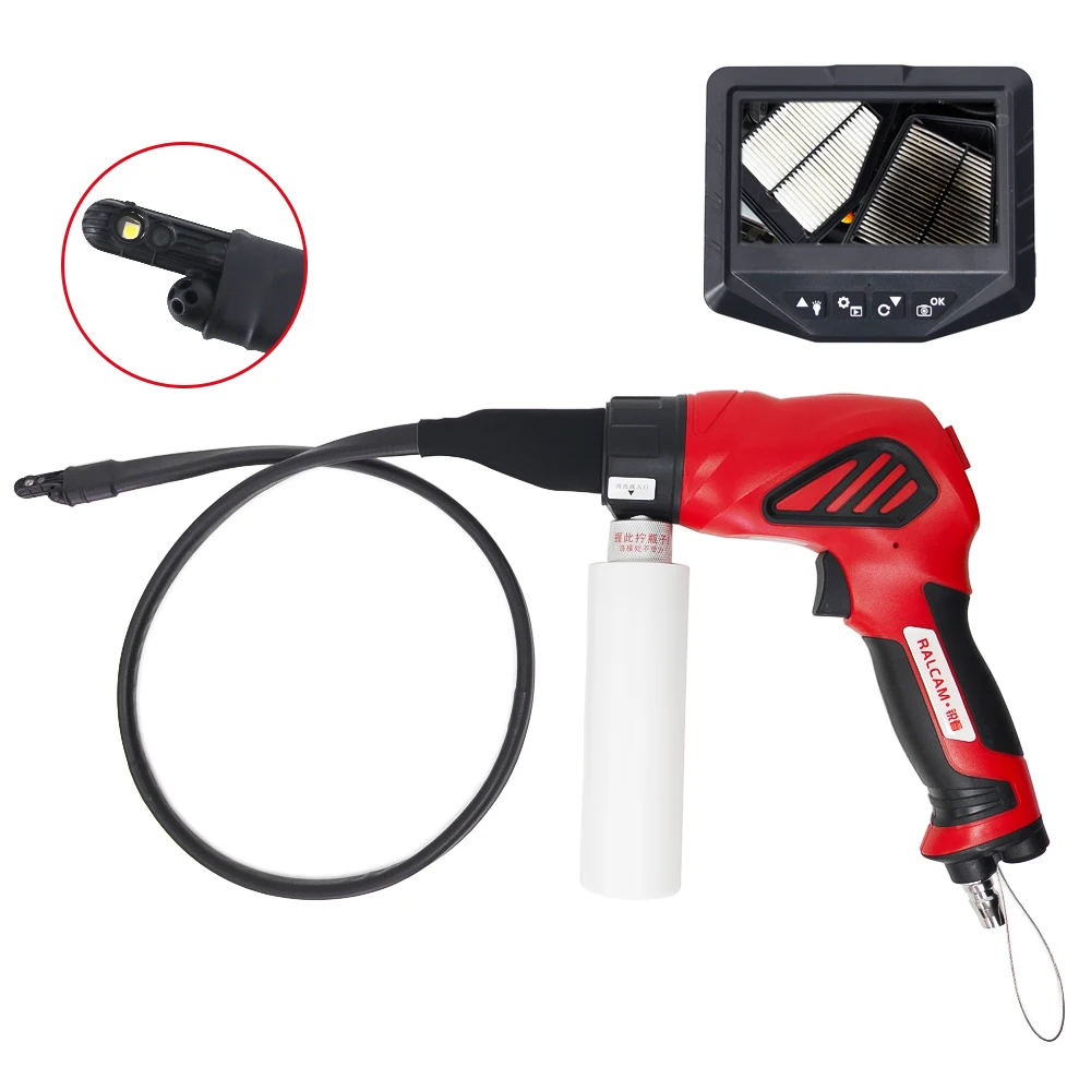 Automotive Air Conditioning Evaporator Box Visual Cleaning Gun Air Conditioning Free Cleaning Borescope Equipment