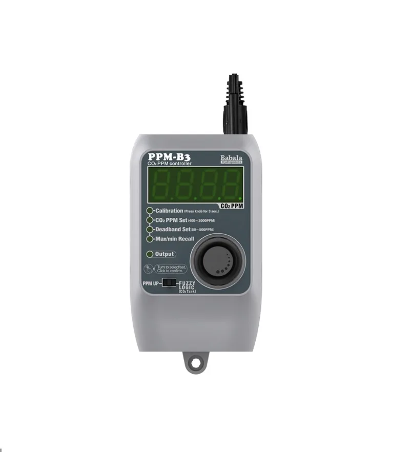 10 Amps 120 V 60 Hz. Controlador de CO2 Fuzzy Logic com sensor remoto