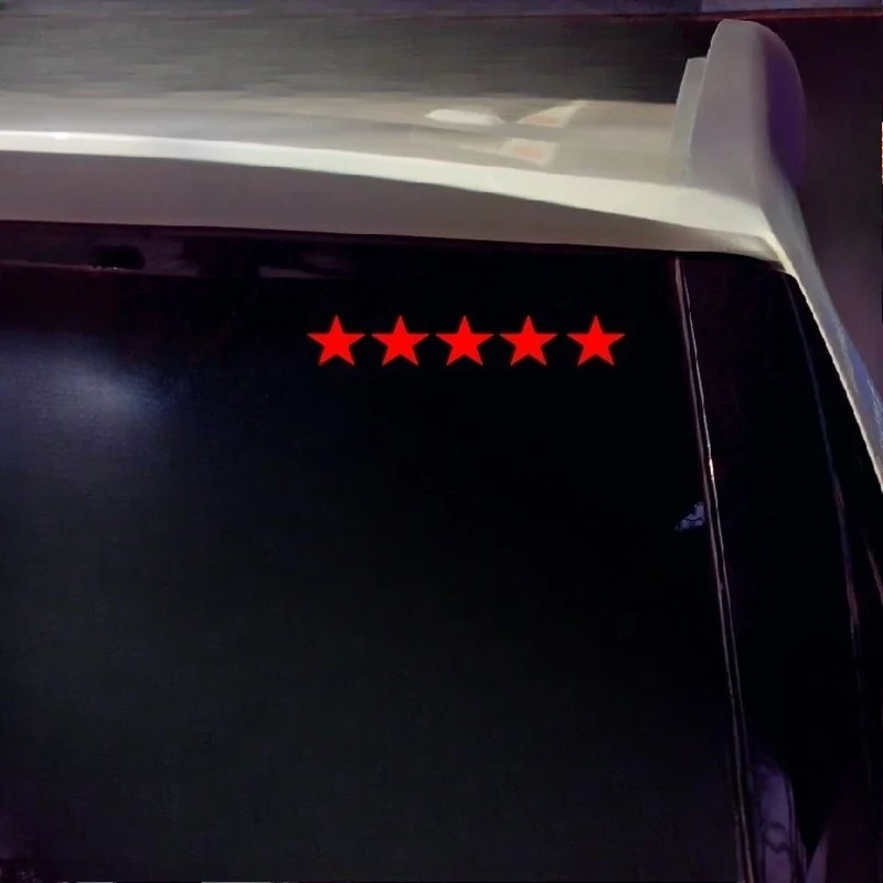 Car stickers make your car fun, very handsome, and can be customized for waterproof and sun protection