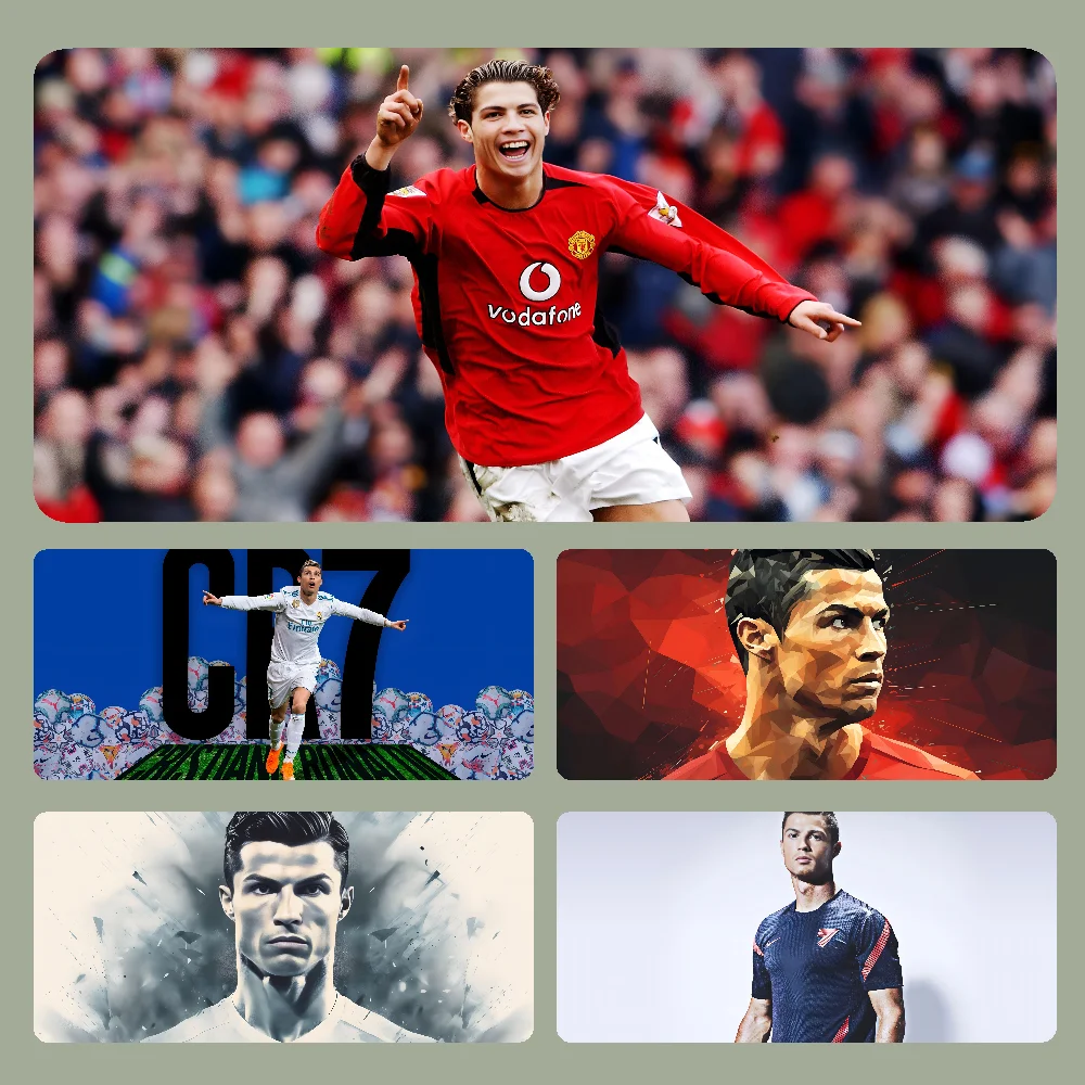 

R-Ronaldo Mousepad Large Computer Gaming Accessories MousePads Desk Mats Anti-slip Laptop Soft Mouse Pad