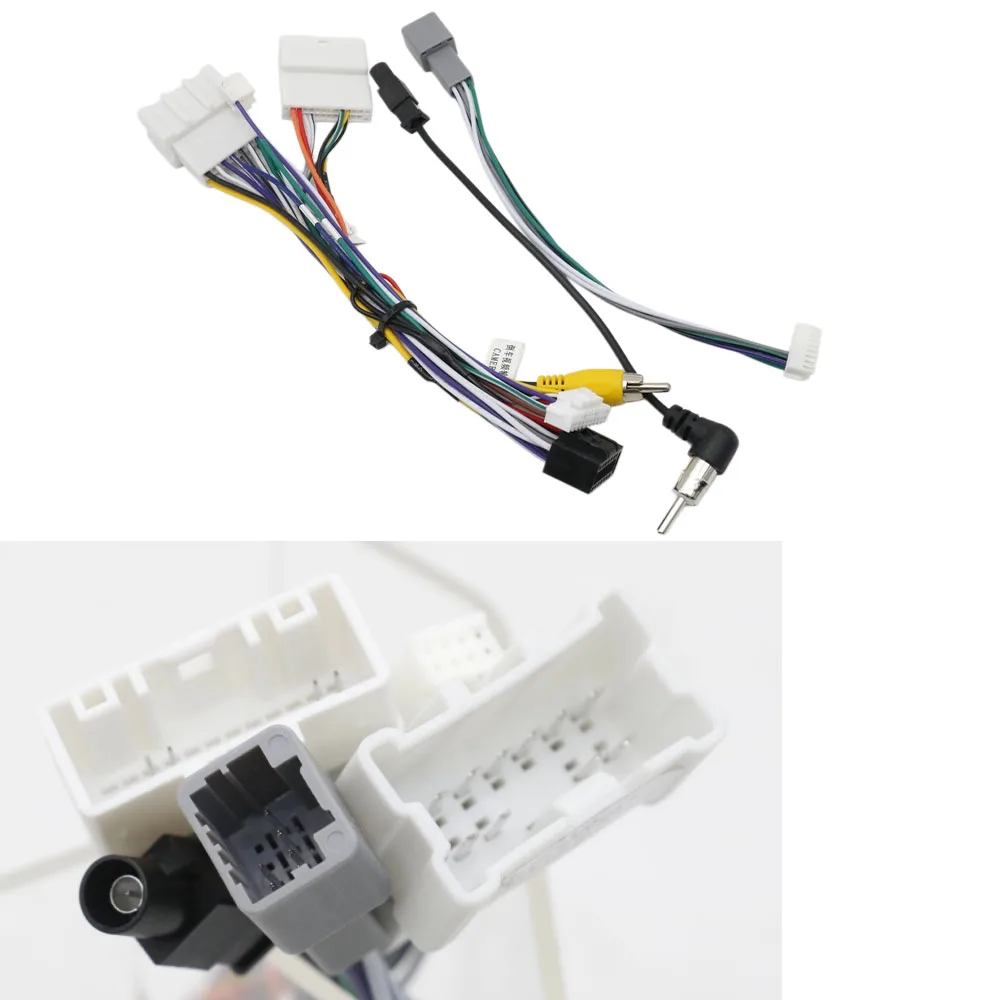 Plug and Play 16Pin CANBUS Adapter For Renault Captuer Clio /Express 2021 With Harness Retain OEM Camera & SWC Kit