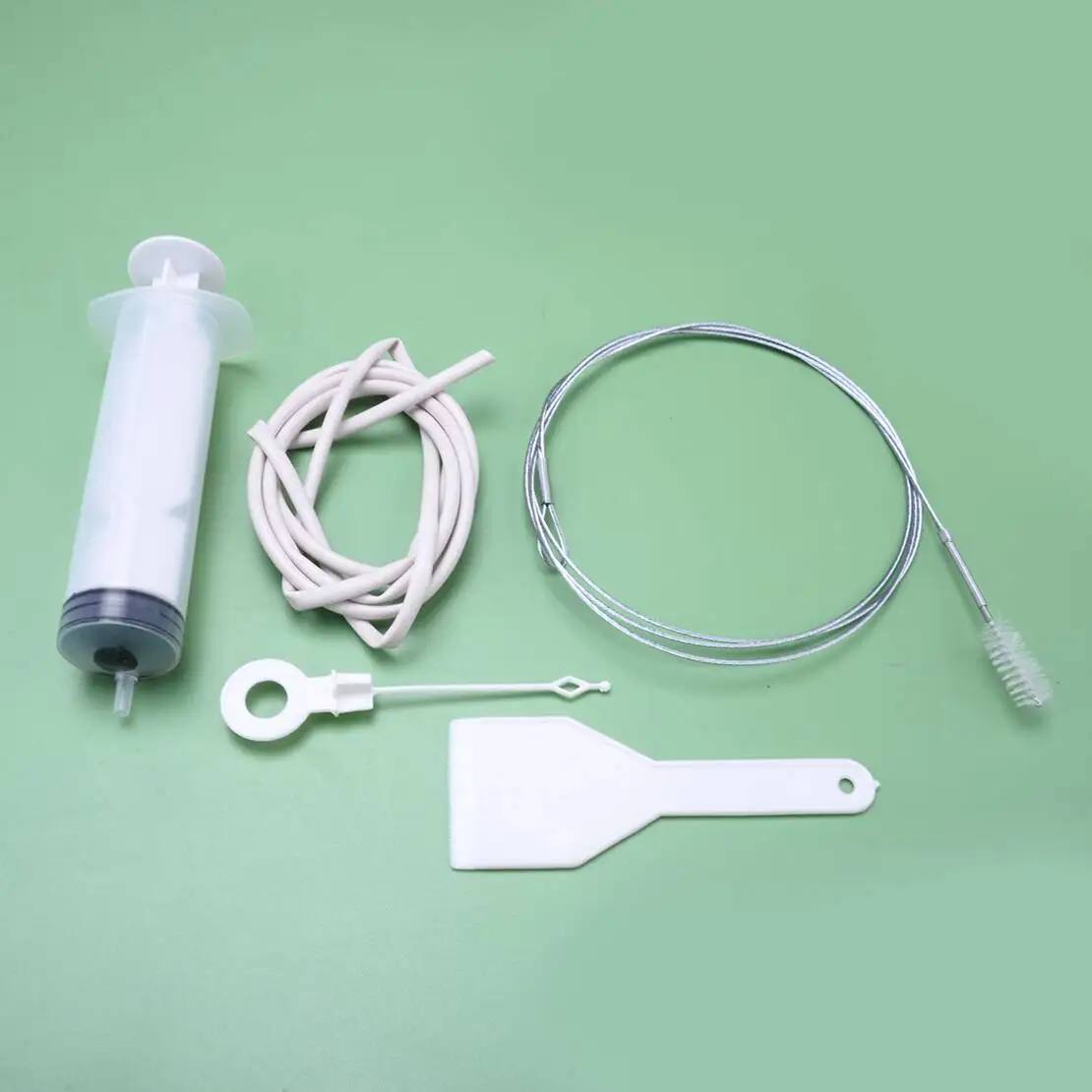 1.5m Refrigerator Drain Hole Clog Remover Clean Tool Reusable Fridge Outlet Cleaning Shovel Hose Kit