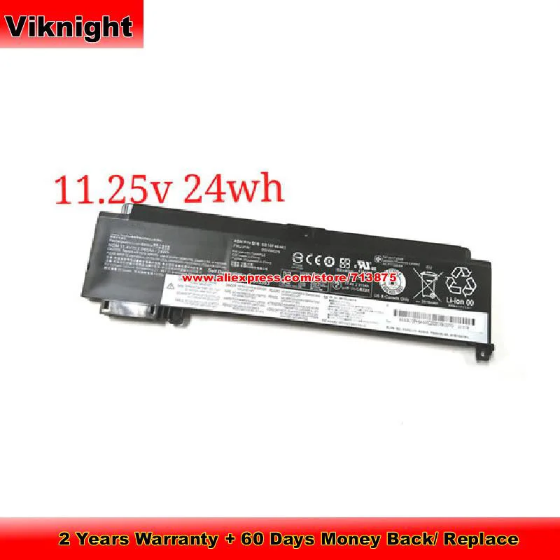 

Battery SB10F46463 for Lenovo ThinkPad 00HW025 Laptop Battery 11.4V 24WH, Li-ion Rechargeable Battery Packs