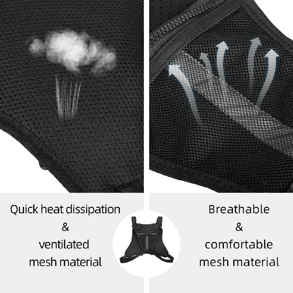 1PCS Reflective Cycling Chest  - Running Gear Essential ulasan dan harga