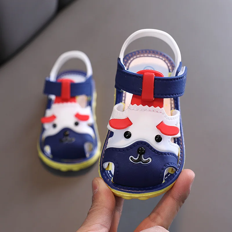 Baby Walking Shoes Children Beach Sandals Toddler Non-slip Shoes Boys Girls Sandals Breathable Soft Bottom Kids Casual Footwear