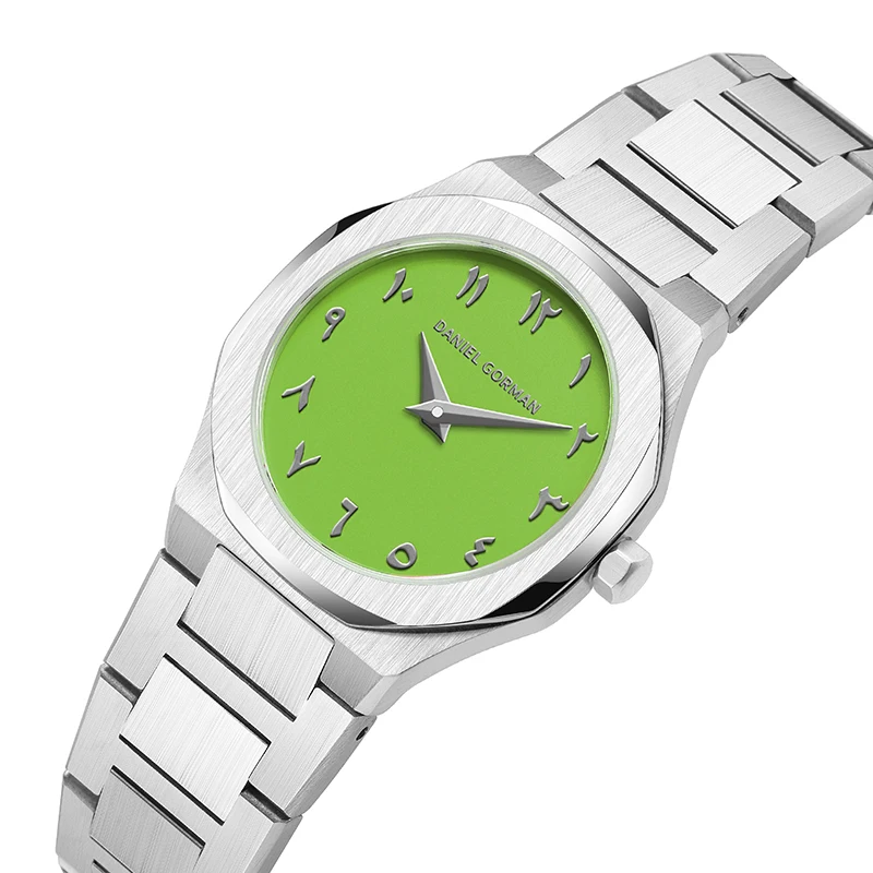 Daniel Gorman Luxury Quartz Watch 50M Waterproof Stainless Steel Casual Anniversary Wristwatch Happiness Gift 2026