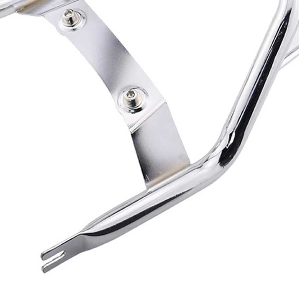 

AB56-Motorcycle Chrome Luggage Carrier Fits For Honda Z125 Monkey 125 2018-2022 Accessories Kits