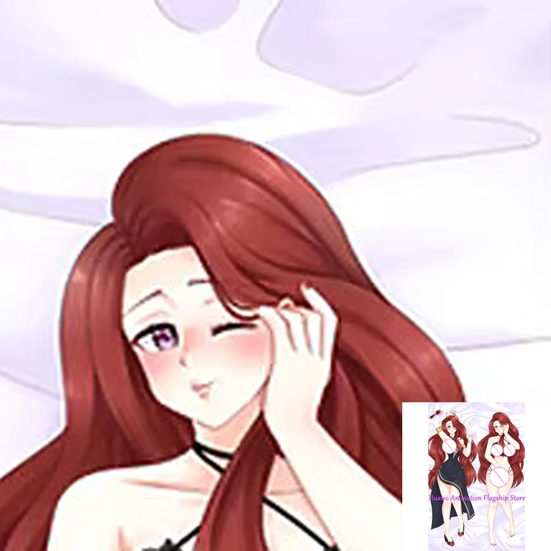 

Dakimakura Anime Pillow Cover Deadly Desiree Double Sided Print 2Way Cushion Cover Xmas Gifts