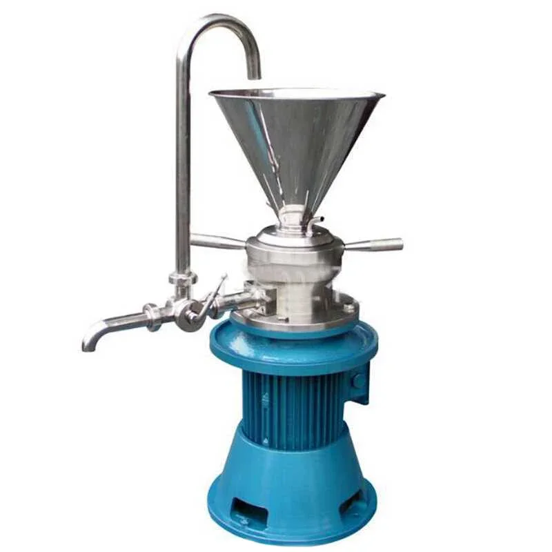 New Vertical Colloid Mill Peanut Butter Grinder Machine Sesame Soybean Food Processing Grinder