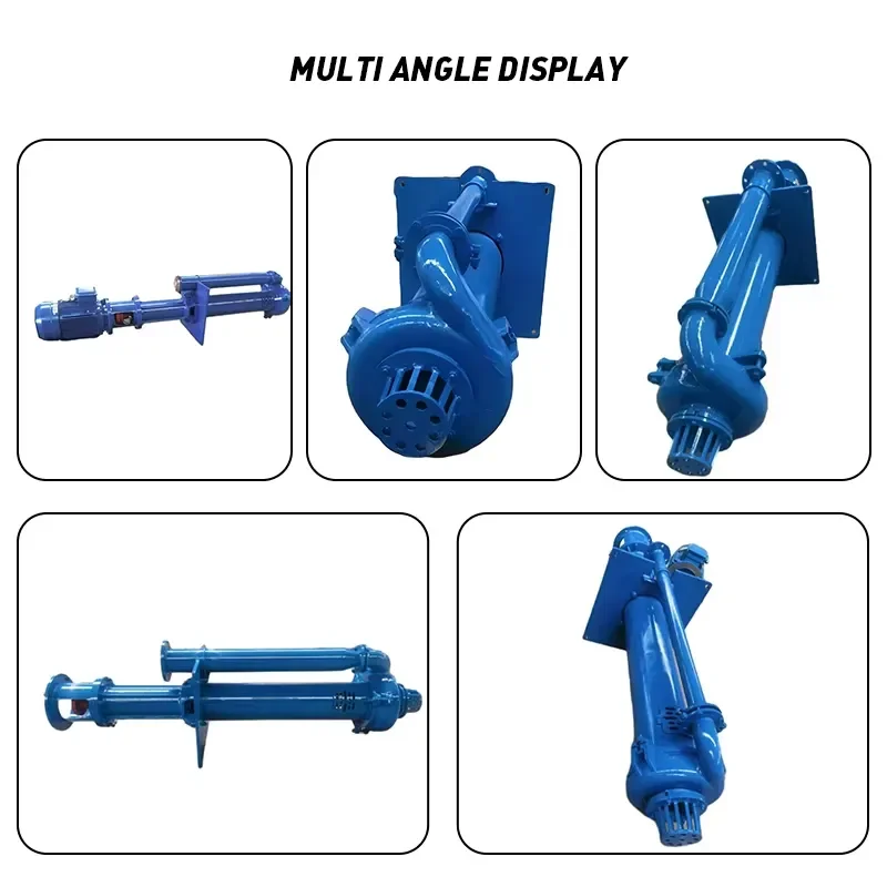 Hot！ Vertical Slurry Pump High Chrome Wet Parts Vertical Sump Slurry Pump for Mineral Processing Coal