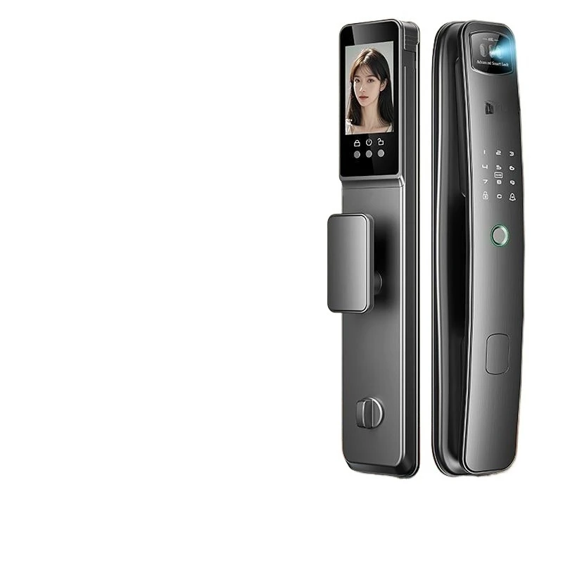 

Automatic smart lock 3D facial recognition electronic lock household anti-theft door fingerprint