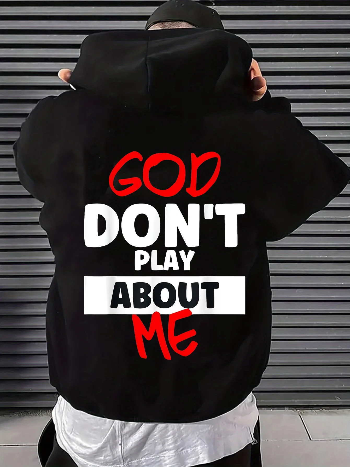 Inspirational Faith Sweatshirt: God Will Not Mock Me - Unisex Style, Soft, Breathable, Lightweight Fabric, Vintage Religious Print Design, Casual Wear, Spiritual Exploration Long Sleeve