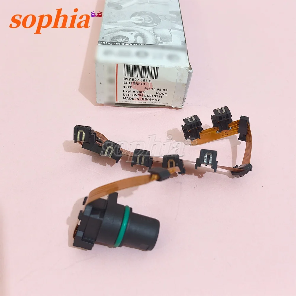 

097 927365 D 01M Transmission Solenoids Internal Harness For VW Golf Passat Audi 8090 A6 A4 Cabriolet 097 927 365D