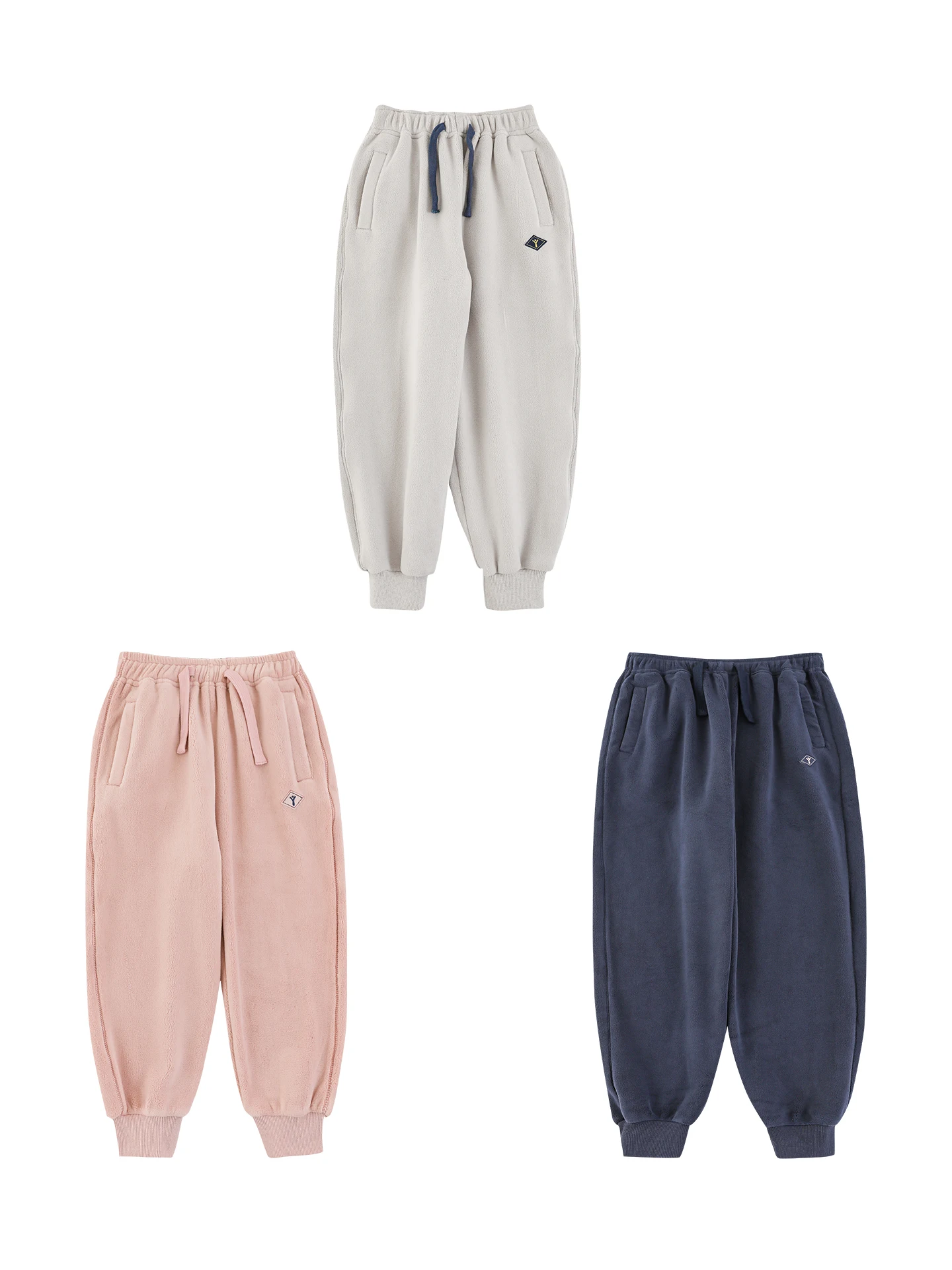 2025 Girls CloudTouch Fleece Pants Kitten Design Elastic Cuff Non Restrictive Motion Bottoms Winter Essential 4-10