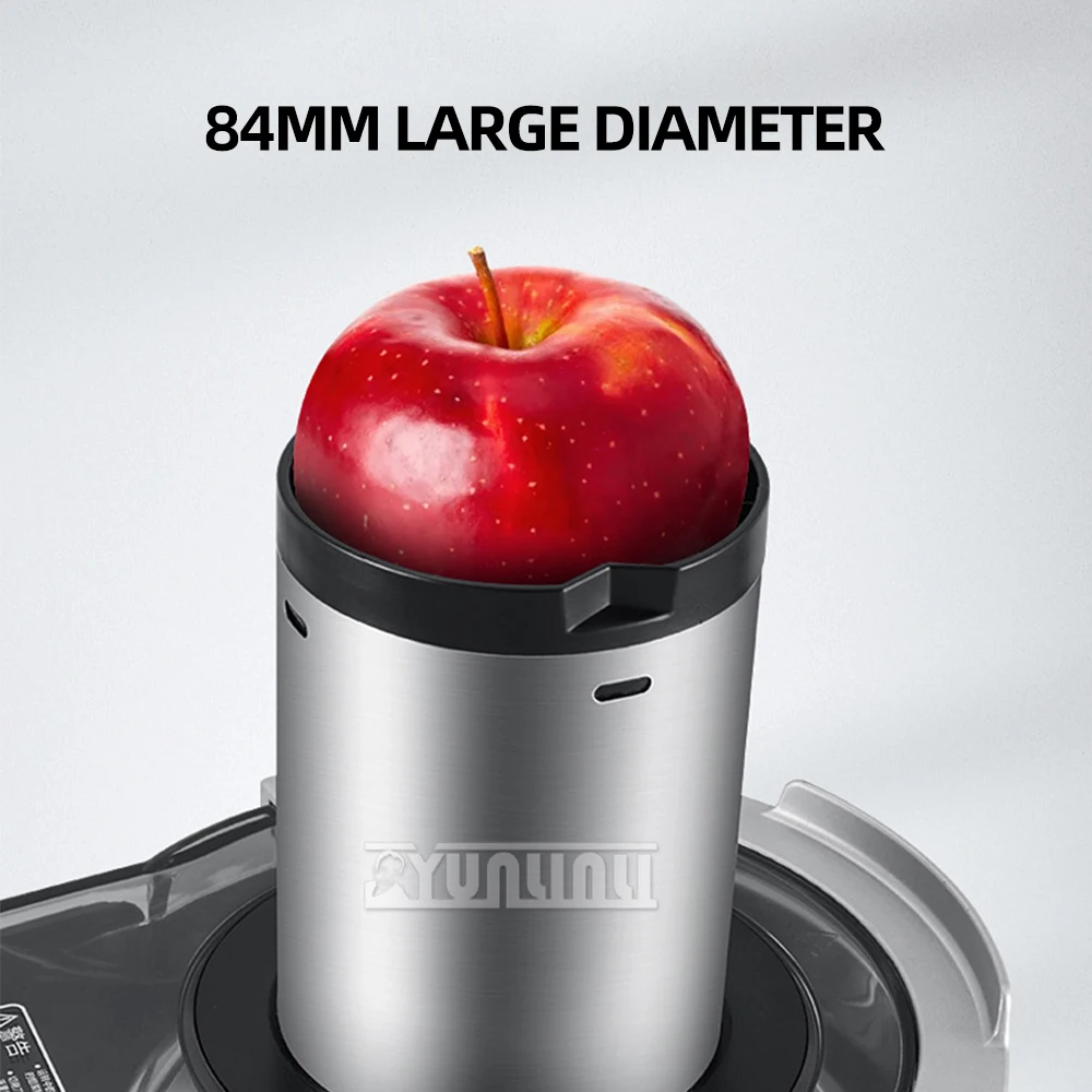 Multi-Function Portable Electric Juicer Automatic Large Diameter Juicer Stainless Steel Slag Juice Separation Juice Machine