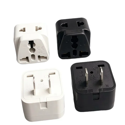 US Standard Conversion Plug Two Flat Universal Hole US China Japan Philippines Socket Conversion WDI-6 Home Decor Hard Wirin