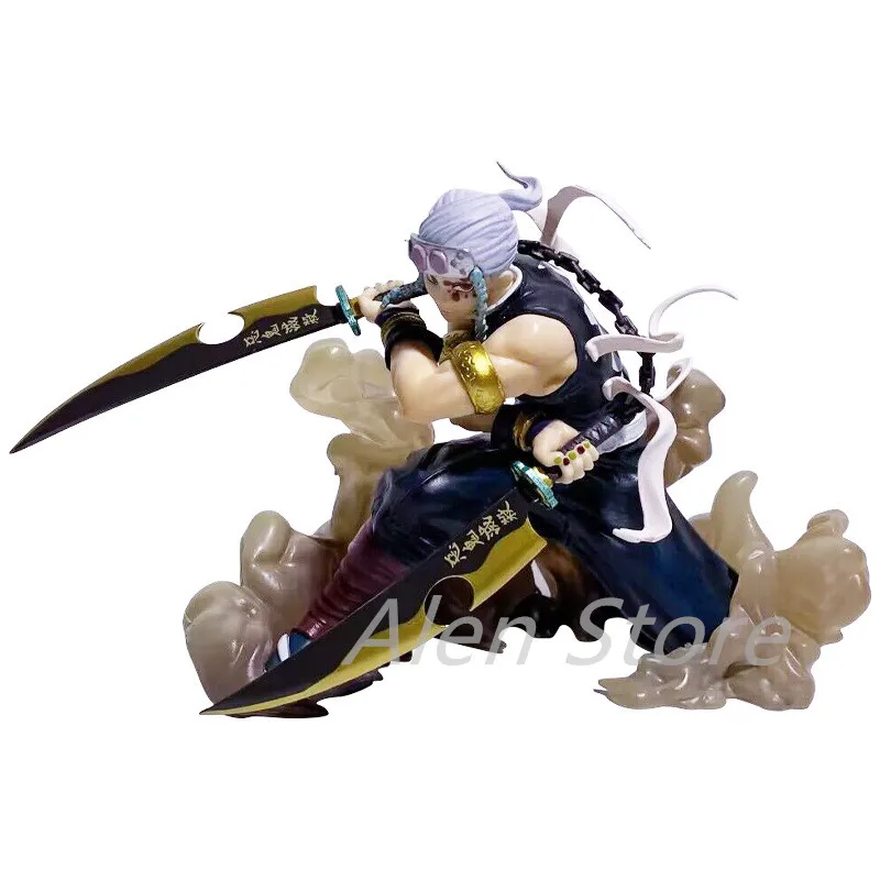 

Demon Slayer Anime Uzui Tengen 15cm Action Figure Toy Collectible Model for Children Gift Action Figuine