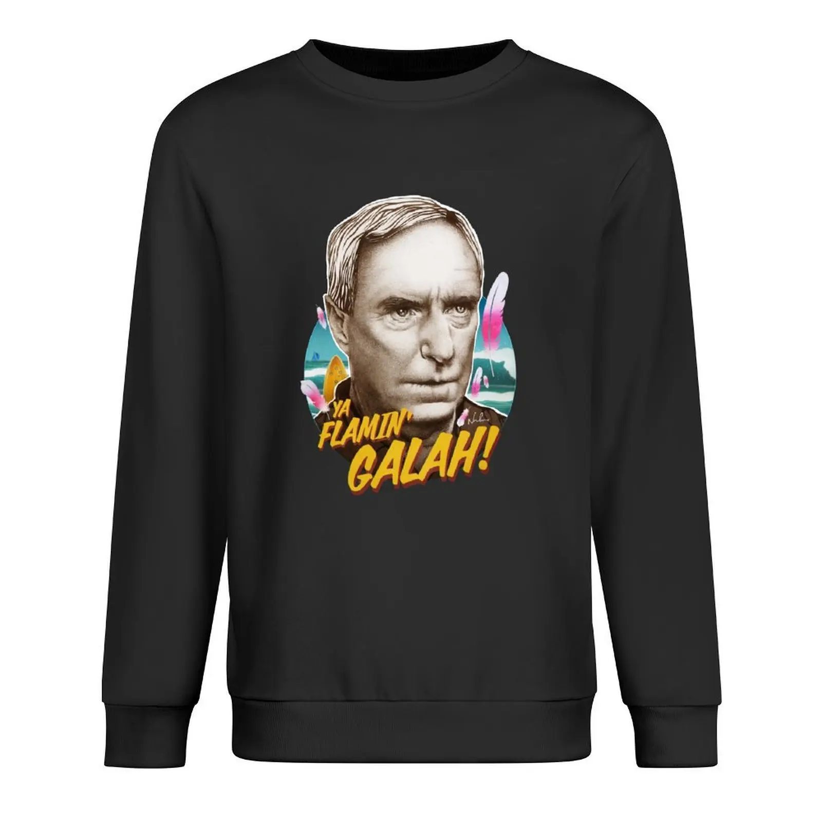 

YA FLAMIN' GALAH! Pullover men's coat japanese style anime clothing men's sweat-shirt set hooded sweatshirts