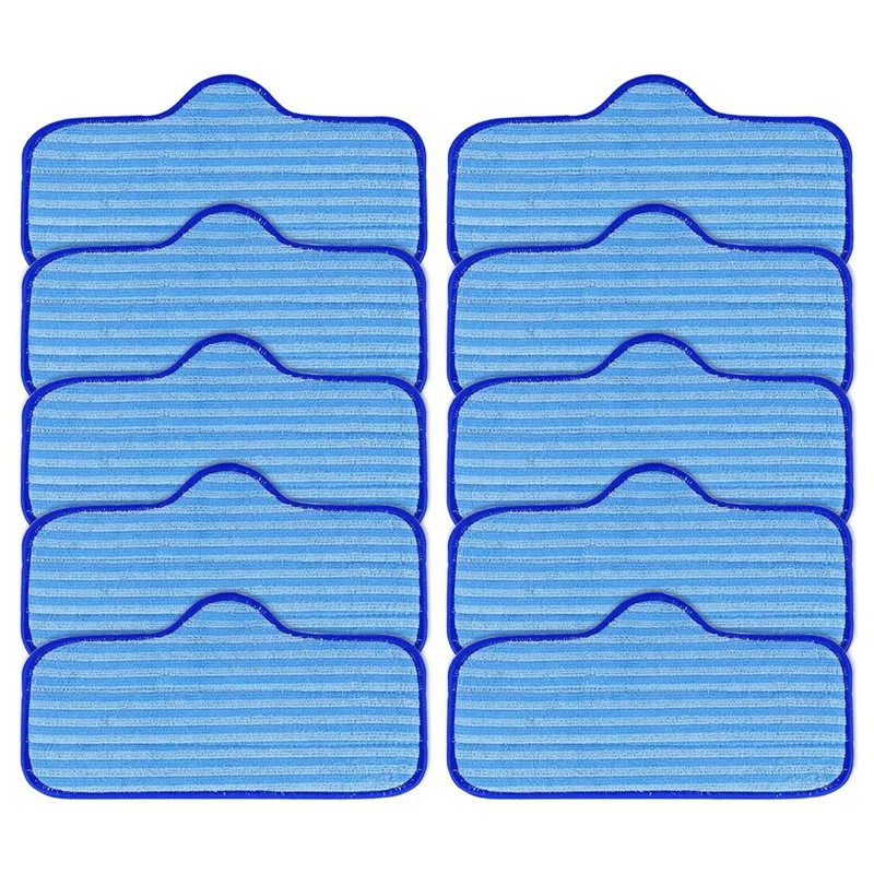 BAAG-10Pcs de almofadas de microfibra premium, para limpador a vapor dupray puro, durável, reutilizável e lavável à máquina