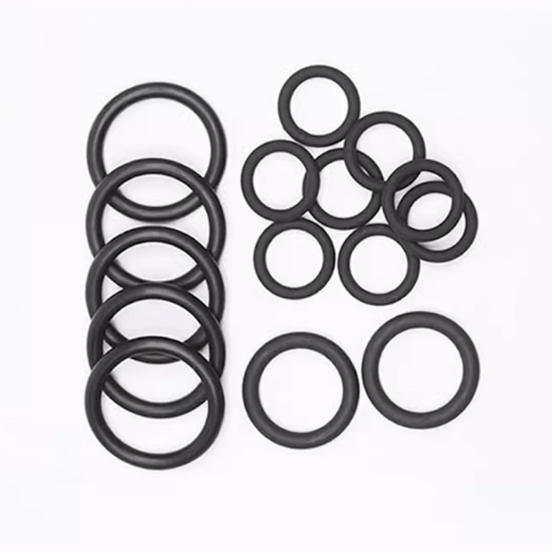FFKM Perfluoroelastomer O-Ring 2/2.4/2.62/3.1mm, Acid-Alkali Corrosion Resistant High Temp Solvent Proof Industrial Seal