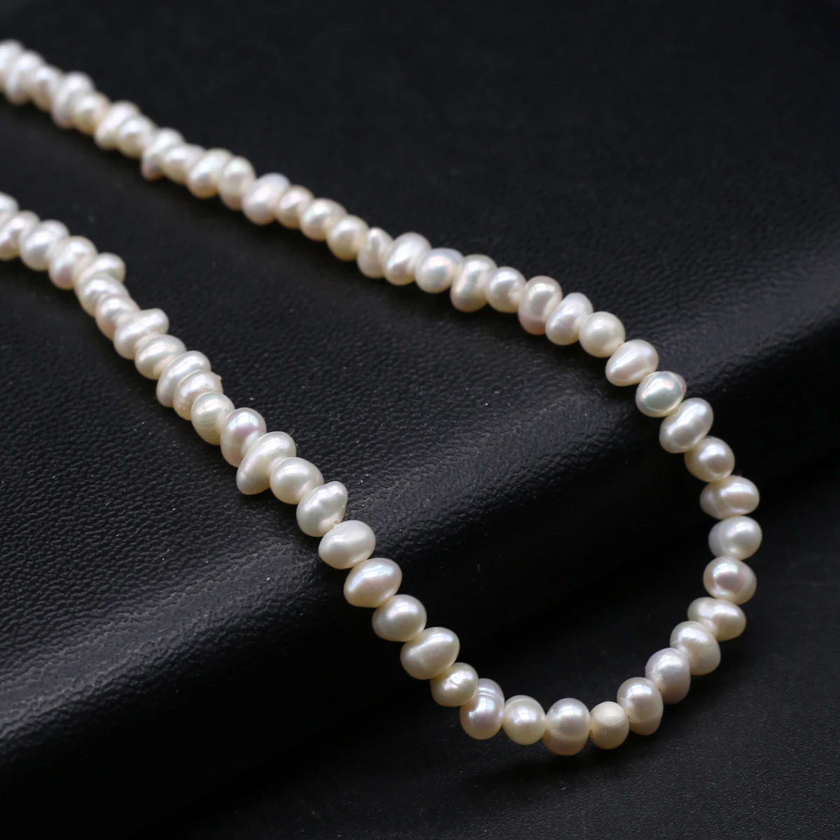 Fine Natural Freshwater Zhuji Culture Pearl Beads Loose Spacer Rice Pearl Bead for Jewelry Making Diy Necklace Bracelets