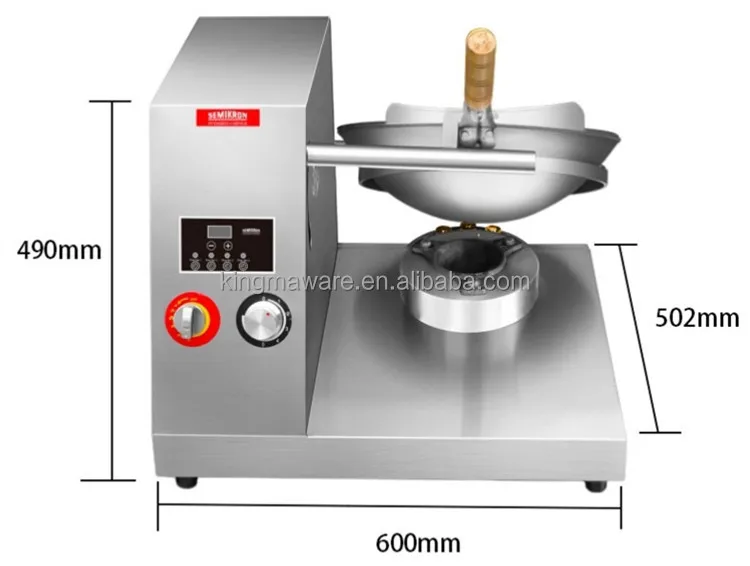 Cooking Robot Machine Kitchen Commercial Cooking Pots Full Automatic Robot Fried Rice Cooking Machine