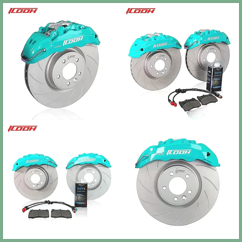 

Aluminum 6-Piston Brake Caliper Kit with 380mm One-Piece Rotor for Y61
