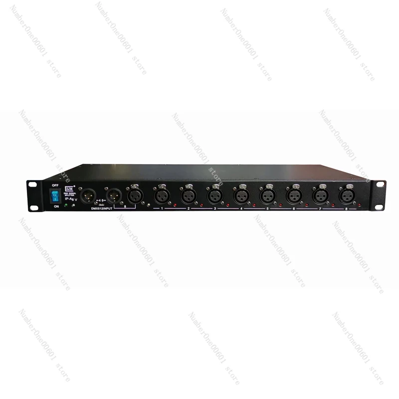 Dual-Use for DMX512 Signal Amplifier 8-way 4-way Signal Amplifier Opto-Isolated Bar Per Way