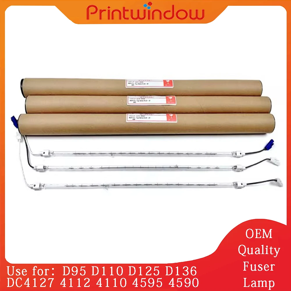 

1set 3pcs OEM Quality Fuser Lamp for Xerox D95 D110 D125 D136 DC4127 4112 4110 4595 4590 Heat Lamp 220V