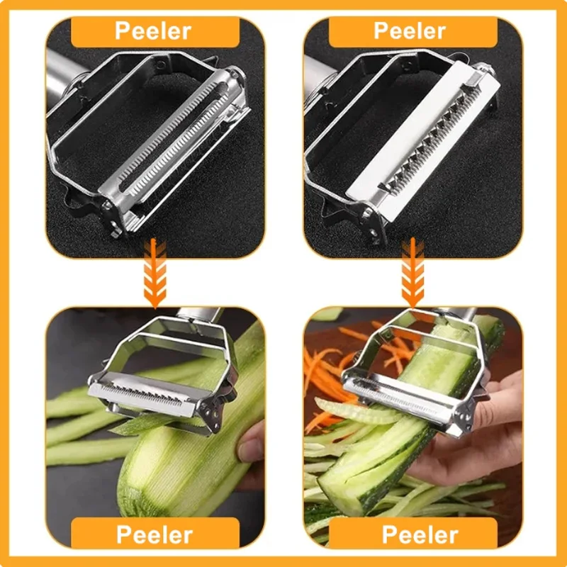 Stainless steel peeler Vegetable and Fruit peeler Potato slicer Carrot peeler Multi-functional kitchen tool