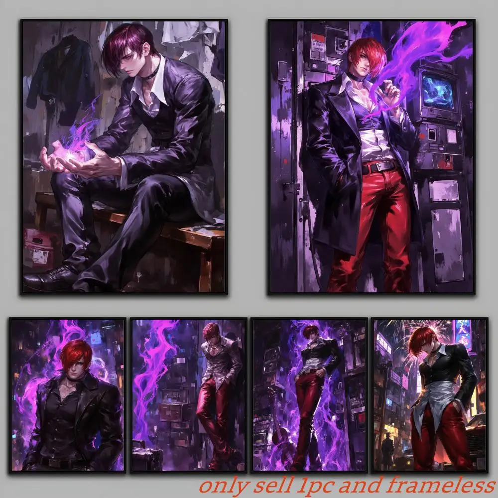 Game T-The King of Fighters Poster Wall Art Sticker Mural Photo Print Decorative Poster for Living Room Home Decor