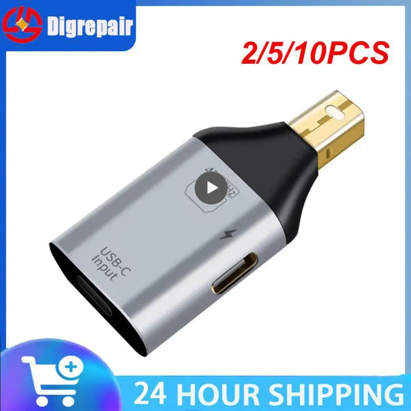 

2/5/10 шт. адаптер 4K типа C к DP/HDMI-совместимым/Mini DP кабелю типа C к Thunderbolt 3 адаптер для телефона ноутбука типа C