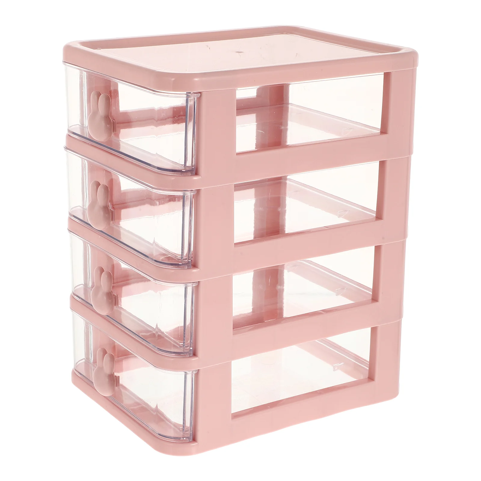 

Multi-functional Desktop Organizer Drawer Box with Pen Holder and Hair Accessories Storage Shelf Office School Organizer Storage