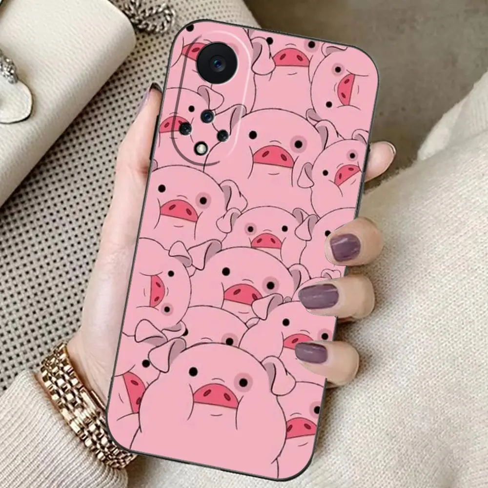 Custodia Funda per Huawei NOVA Y90 Y70 Y61 10 9 9SE Plus 8 8I 7 7I 5 5I 4 3 3I 2 2I 2S Lite Plus Pro Case Para Cute Cartoon Pink Pig