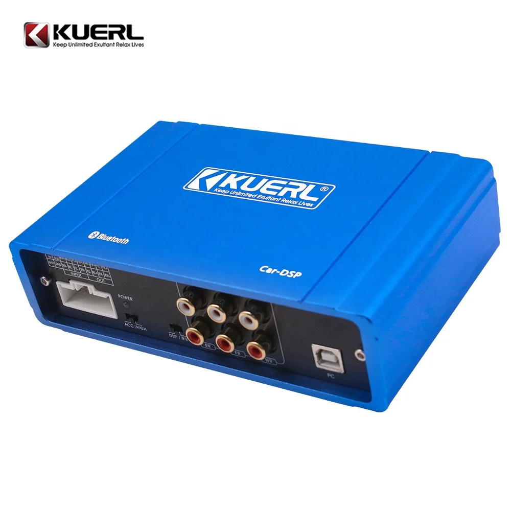 

Hot Selling 31 EQ Car au dio Amplifier Processor Stereo DSP Car Amplifier Support Computer / Android Phone