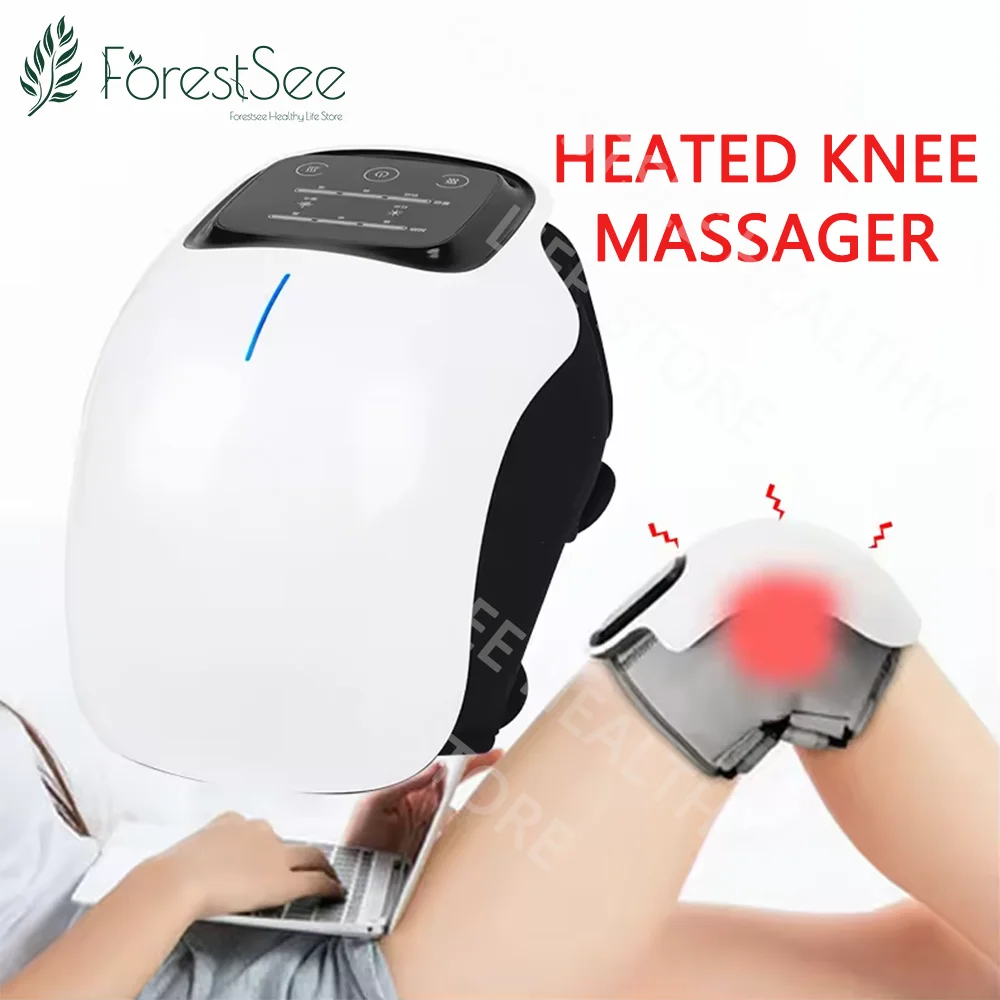 Knee Electric Heating Pain Relief Massager Knee Protector Cold Legs Keep Warm Heated Knee Reduce Leg Fatigue