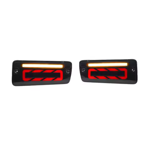 A Pair Car LED Rear Bumper Light For Nissan Patrol Safari Y61 1999 to 2005