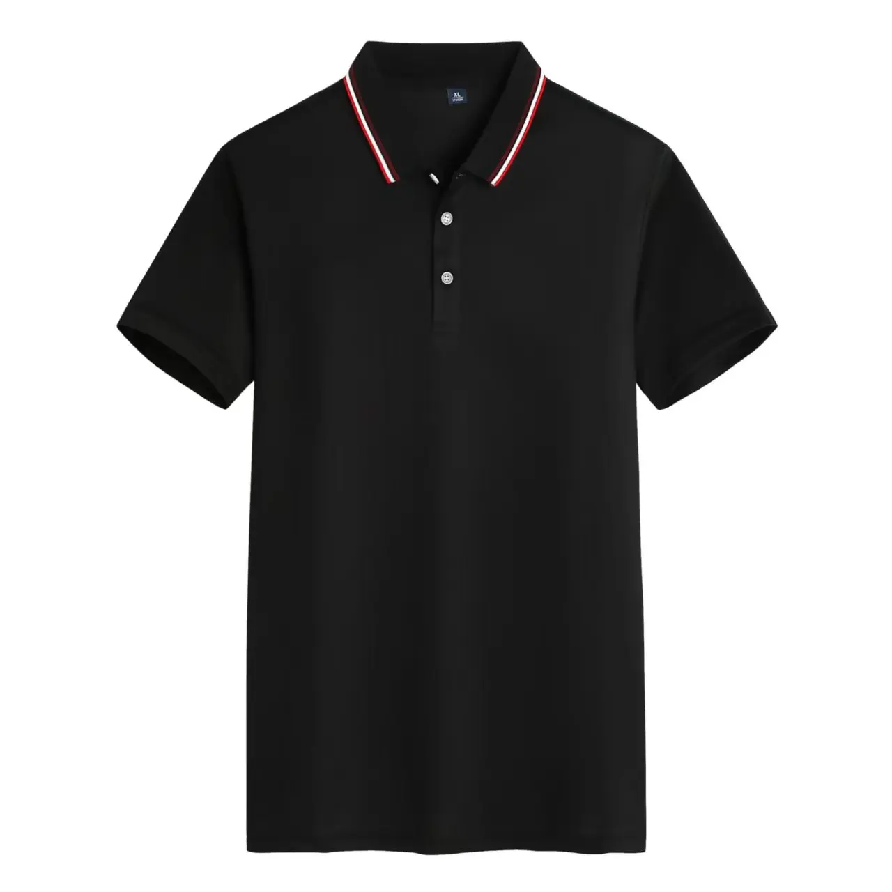 

2024 New Men Polo Men Shirt Short Sleeve Polo Shirt Contrast Color Polo New Clothing Summer Streetwear Casual Fashion Men tops