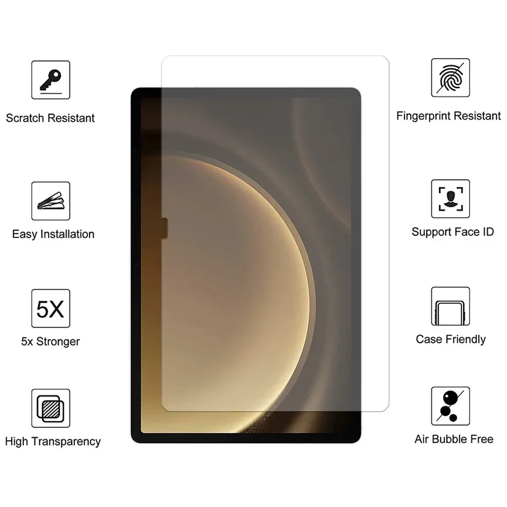 For Samsung Galaxy Tab A9 Plus 11 Inch Tempered Glass Screen Protector A9+ SM-X210 X216 Anti Scratch HD Clear Protective Film