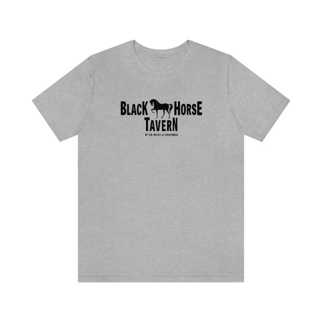 Black Horse Tavern, Ravenna Ohio Vintage Ad T-shirt