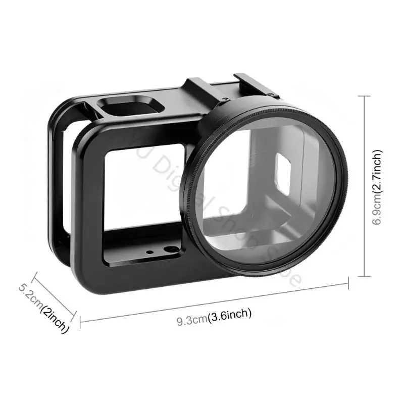 96BA Kamera-Schutzkäfig mit 58 mm UVB-Filter für Mission1/1Pro für Reiseaufnahmen – Detail 6