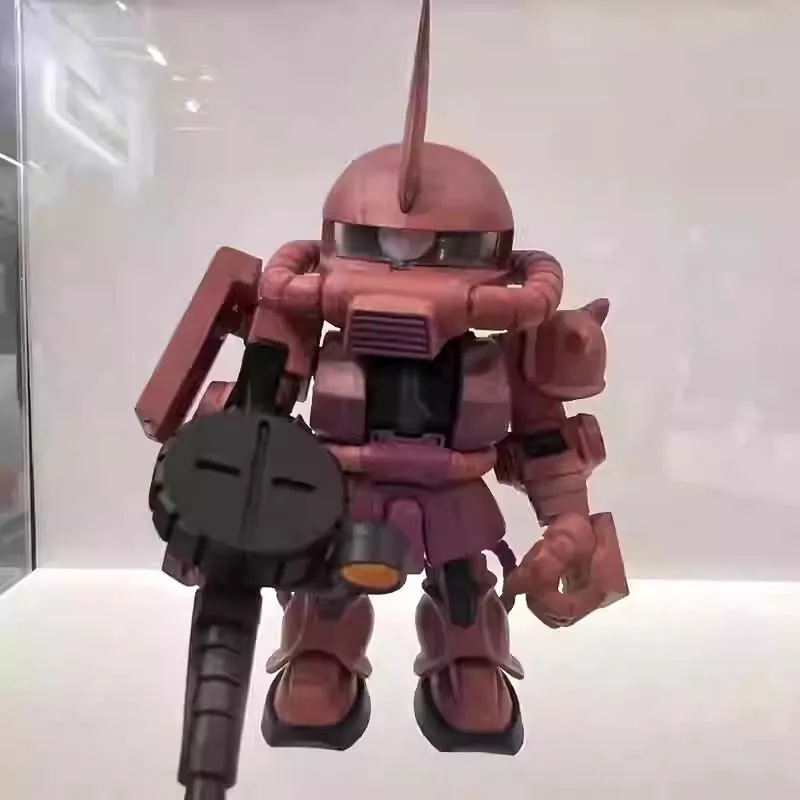 Bandai Gacha Capsule aveugle boîte GUNDAM Char Aznable ZAKU CHAR'S Z'GOK Z'GOK métallique SAZABI Anime Figure jouet pour les collectionneurs