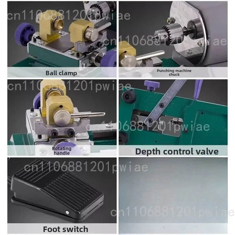 450W Pearl Drilling Machine Jewelry Making Beading Drill Tools Powerful Amber Holing Rotary Driller Equipment for Crafts
