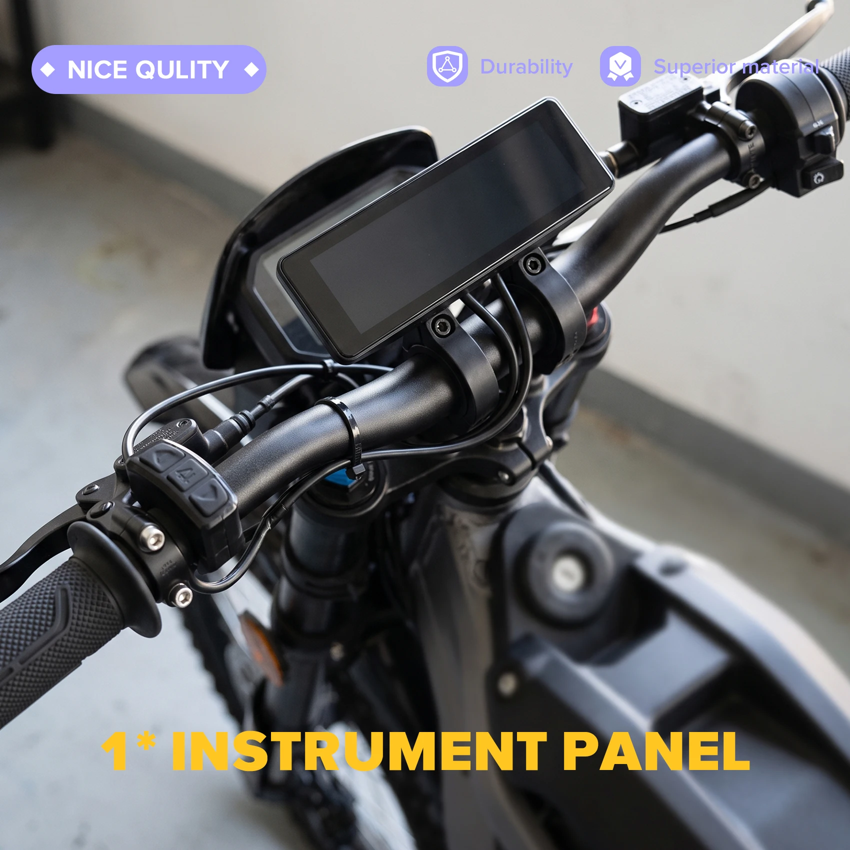 Best-Selling For Yozma In 10 Electric Off-Road Motorcycle Bike Instrument Display Modification Multifunctional Gauge Panel